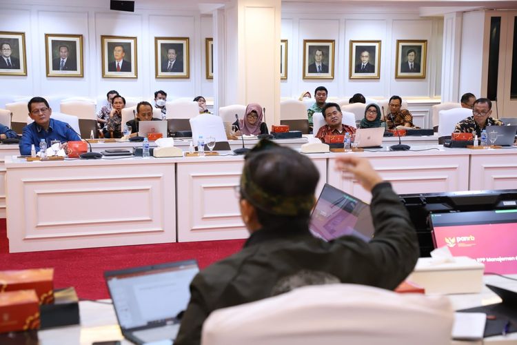 Rapat pembahasan RPP Manajemen ASN di Jakarta, Kamis (29/2/2024).