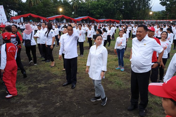Suasana Pekan Kerja Nyata Revolusi Mental, Jumat (26/10/2018), di Manado, Sulawesi Utara.