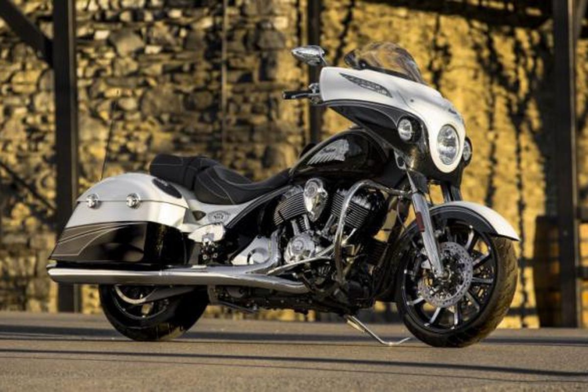 Indian Chieftain edisi khusus kerjasama dengan Jack Daniels.