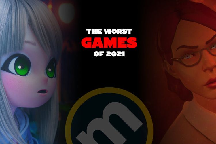 Ilustrasi daftar 10 game terburuk di 2021 menurut situs Metacritic.