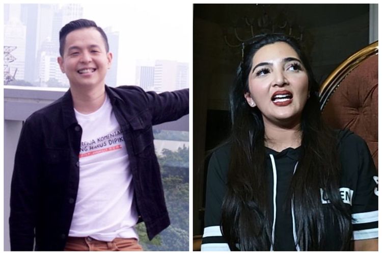 Kolase foto Ernest Prakasa dan Ashanty. Keduanya, buka endorse gratis untuk pedagang yang terdampak pandemi virus corona