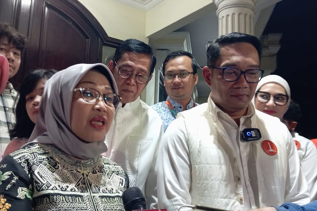 Bertemu Eks Anggota DPD Sylviana Murni, Ridwan Kamil Dinasihati agar Lebih Rendah Hati