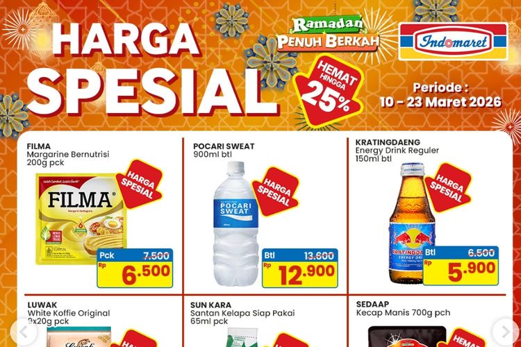 Promo Indomaret Hari Ini 22 Maret 2026, Minyak Goreng Harga Spesial