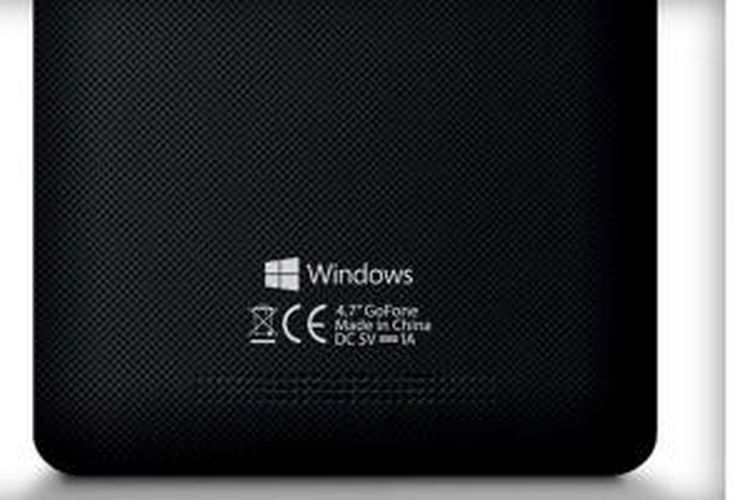 Logo Windows baru di smartphone Microsoft