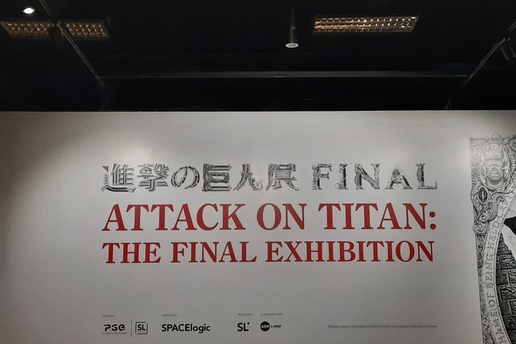 Pameran Attack on Titan: The Final Exhibition akan digelar di Jakarta pada tanggal 17 Juni 2023 sampai 22 Oktober 2023 di AKR Tower.