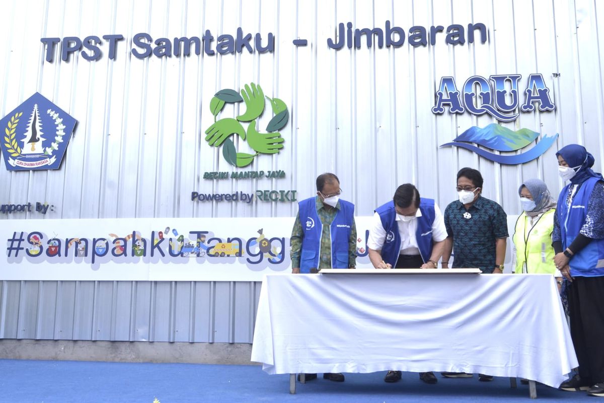 Salah satu material recovery facilities (MRF) yang dioperasikan Reciki.