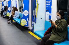 Cegah Covid-19, Penumpang MRT Diminta Tak Melakukan Percakapan di Dalam Kereta
