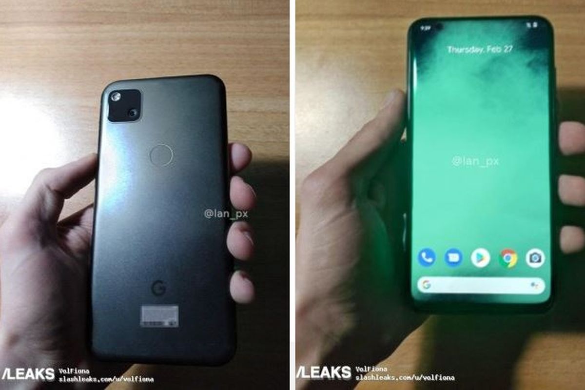 Bocoran ponsel Google Pixel 4a