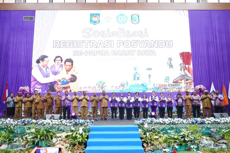 TP Posyandu Pusat Perkuat Registrasi untuk Dukung Transformasi Posyandu di Kota Sorong