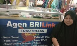 Pandemi Covid-19, Agen BRILink di Pelosok Ini Terus Layani Masyarakat