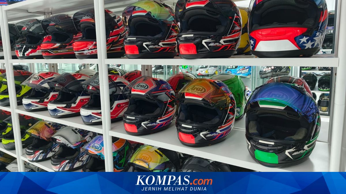 Pasar Helm Premium Bekas, Ada Motif Langka yang Tembus Rp 50 Juta
