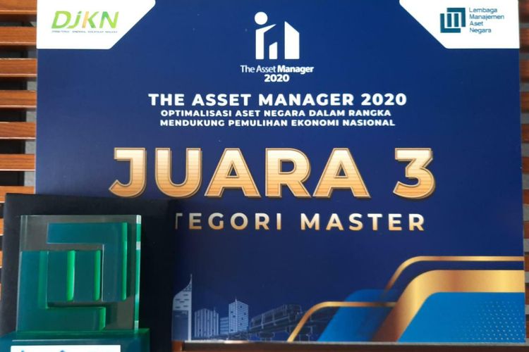 PGN meraih juara III dalam kompetisi The Asset Manager (TAM) 2020 untuk kategori masker, Selasa (24/11/2020).