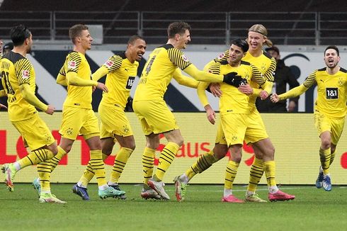 Eintracht Frankfurt Vs Dortmund: Die Borussen Menang Dramatis 3-2