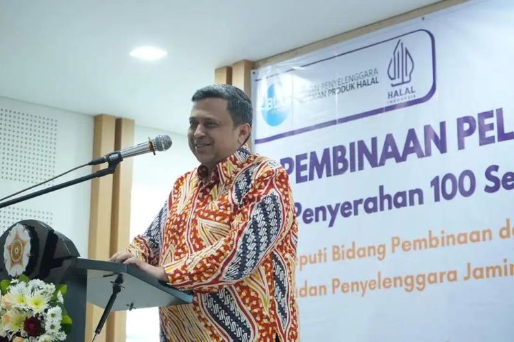Kepala Badan Penyelenggara Jaminan Produk Halal (BPJPH) Ahmad Haikal Hasan. 