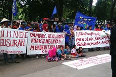 Nelayan Demo di PTUN Jelang Putusan Pulau Reklamasi F, I, dan K