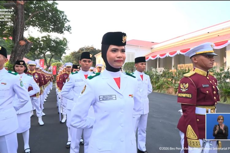 Ismi Ulfaidah, Siswi Sekolah Rakyat yang Jadi Paskibraka HUT ke-81 RI di Istana
