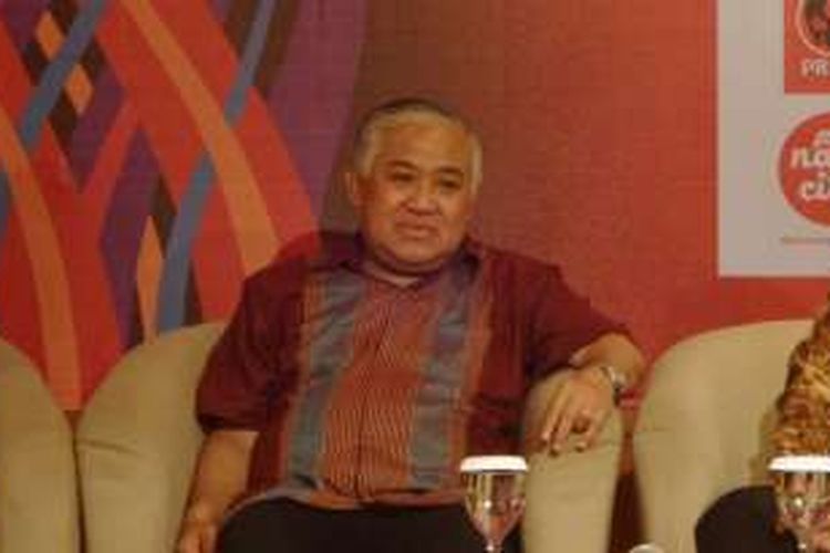 Ketua Dewan Pertimbangan Majelis Ulama Indonesia (MUI) Din Syamsudin di Museum Nasional, Jakarta Pusat, Kamis (29/12/2016)