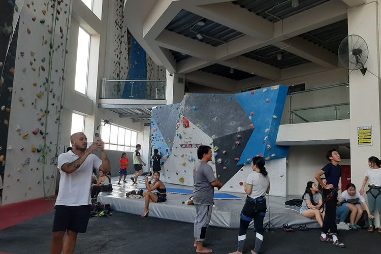 Bremgra Indoor Climbing Gym, Tangerang Selatan, Banten.