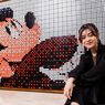 Unik, Mosaik Mickey Mouse Ini Dibuat dari 1.008 Rubik 