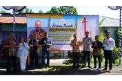 Bangun Gereja Pusat GMIH di Tobelo, Haji Robert Disebut Tokoh Kemanusiaan