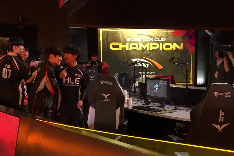 Ilustrasi kompetisi e-sports LCK Cup 2025 League of Legends.