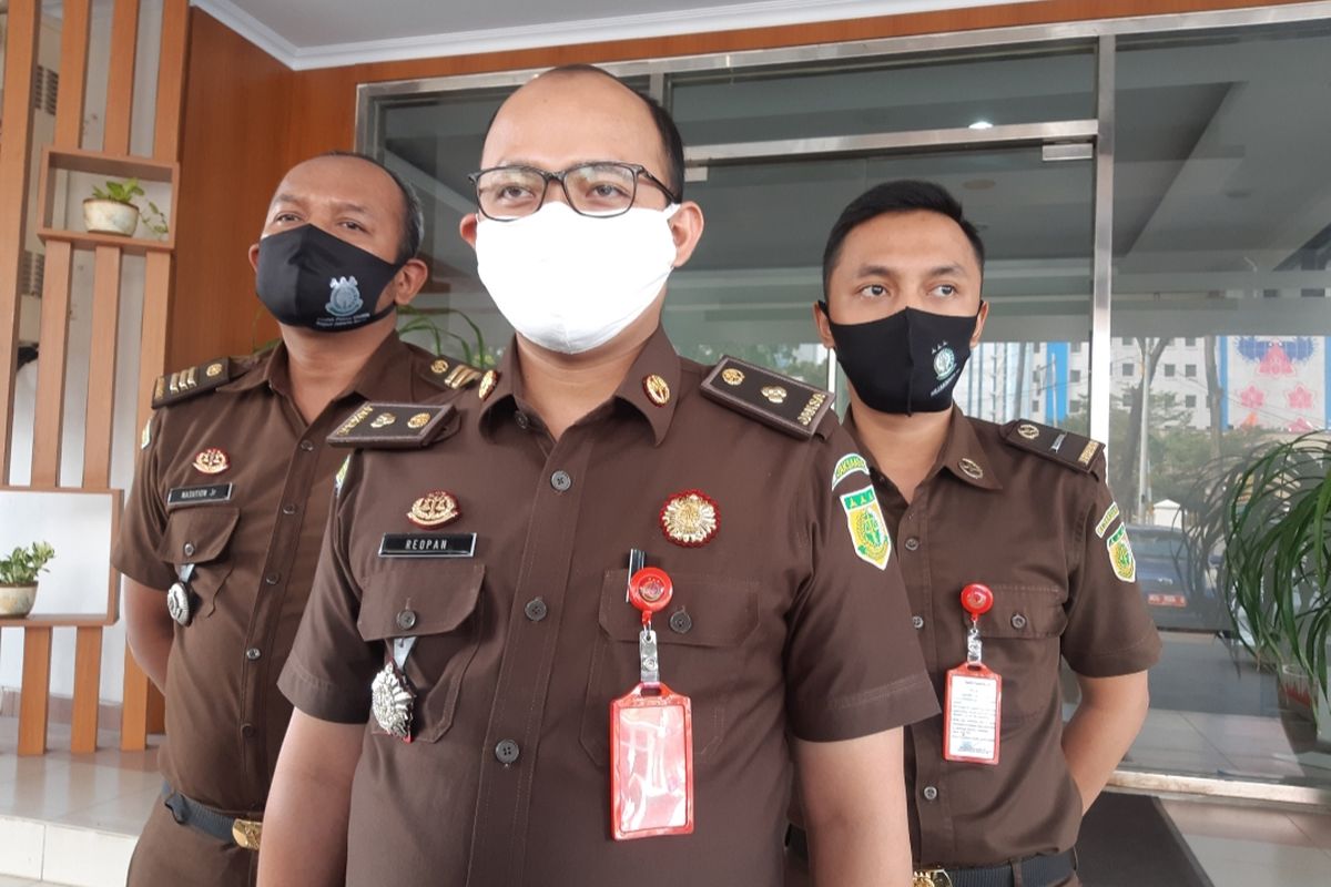 Kepala Seksi Tindak Pidana Khusus Reopan Saragih saat ditemui di kantor Kejaksaan Jakarta Barat, Kembangan, Selasa (30/6/2020) petang