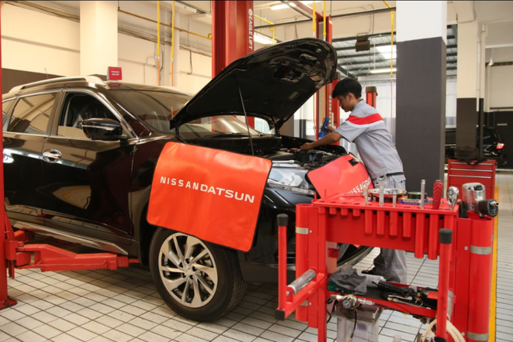 Servis di Bengkel Nissan bisa dapat diskon servis dan suku cadang, khususnya bagi kendaraan yang terdampak banjir.