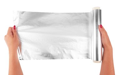 Ilustrasi aluminium foil.