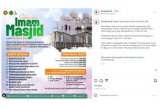 Lowongan Imam Masjid di Uni Emirat Arab, Ini Syarat dan Cara Daftarnya