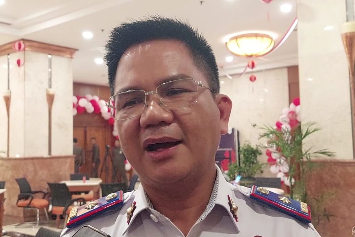 Kepala Dinas Perhubungan DKI Jakarta Syafrin Liputo saat ditemui di Balai Kota DKI Jakarta, Kamis (24/8/2023).