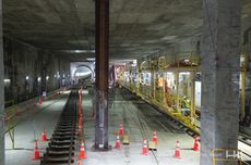 Ini Progres MRT Fase 2A Stasiun Glodok-Kota 