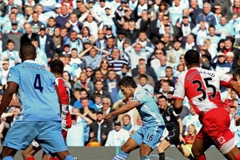 Sejarah Hari Ini, Gol Dramatis Aguero Beri Man City Gelar Premier League Perdana