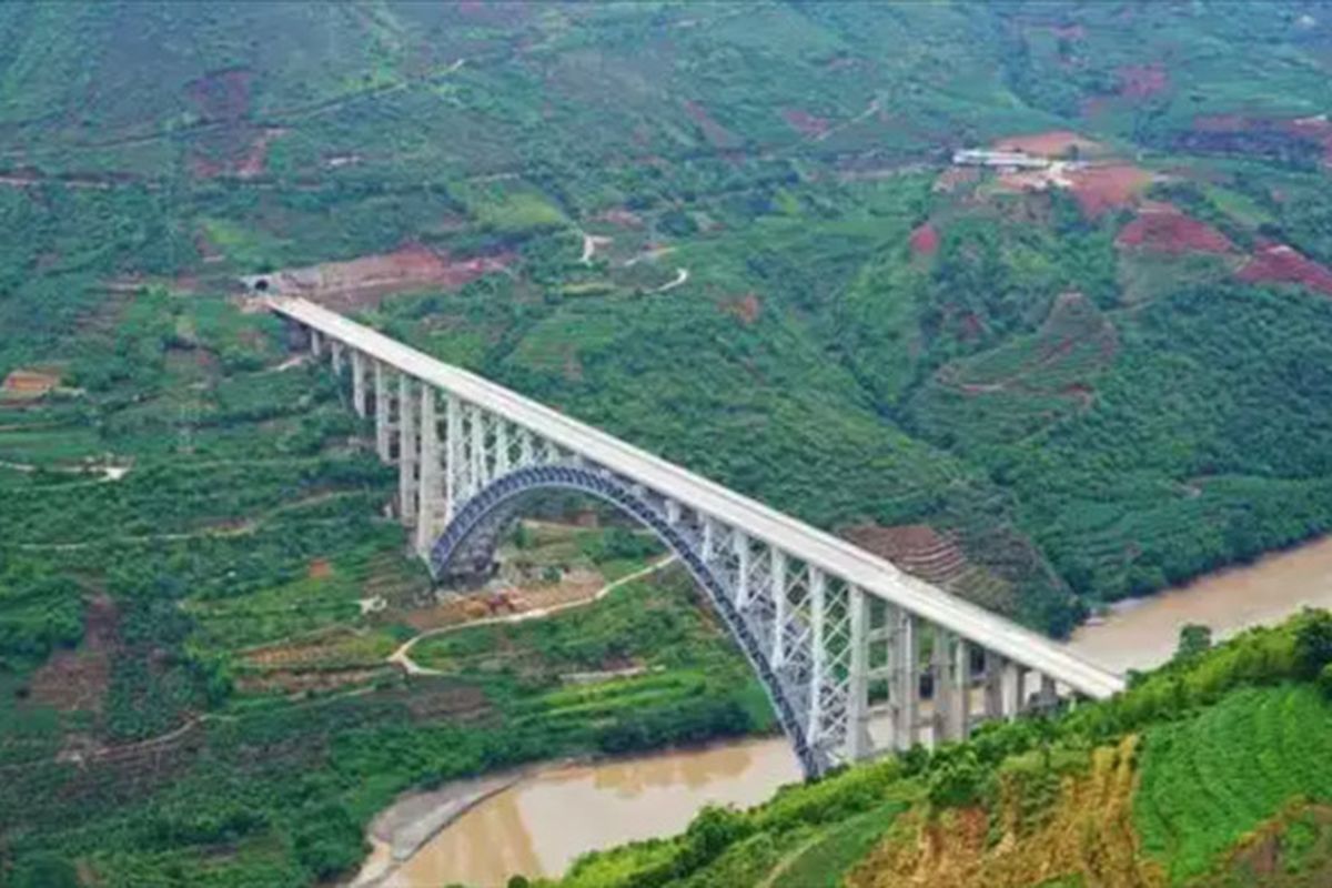 China Targetkan Selesaikan Proyek Rel Kereta Api Tersulit di Dunia Sebelum 2030