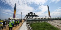 Pembangunan Masjid Raya Al-Jabbar Capai 56 Persen, Kang Emil: Pengerjaannya Tidak Mudah