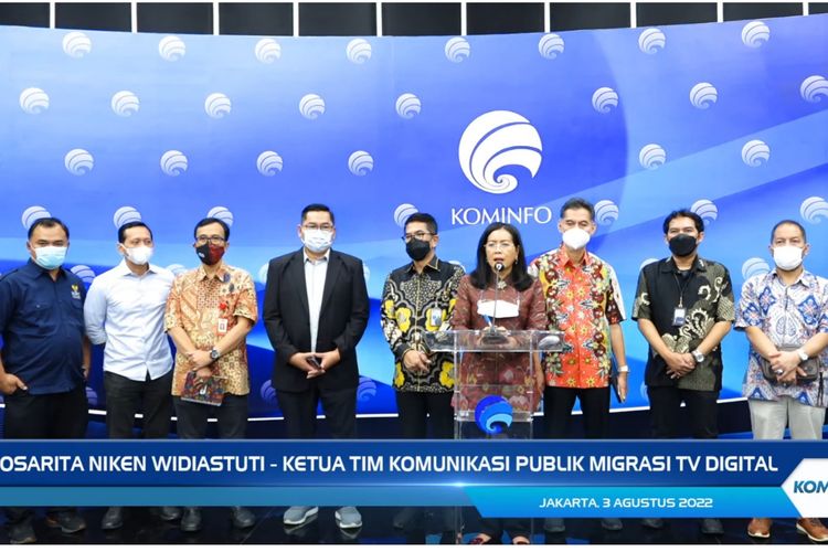 Kementerian Komunikasi dan Informatika (Kominfo) mengumumkan jadwal suntik mati siaran TV Digital di Jabodetabek.