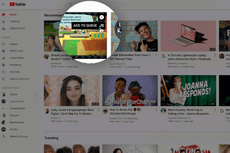 Halaman Muka YouTube di Desktop dan Tablet Berubah