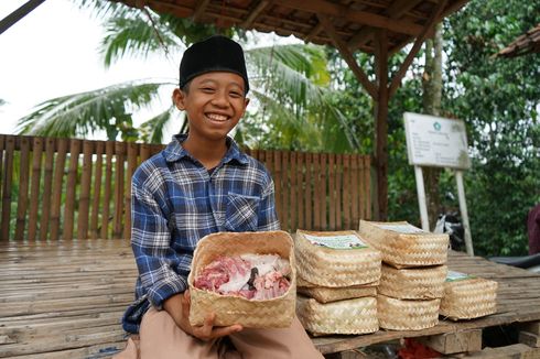 Lewat Jalan Terjal, Dompet Dhuafa dan Jalanpulang.id Salurkan Paket Sedekah Daging ke Pelosok Banten