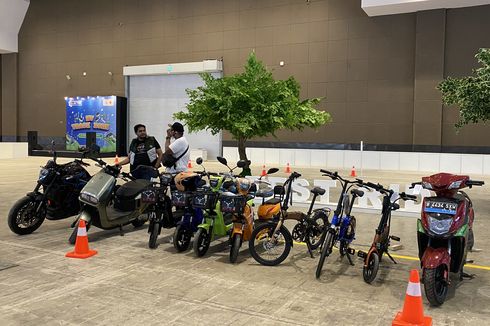 Daftar Sepeda dan Motor Listrik yang Bisa Dites di PEVS 2022