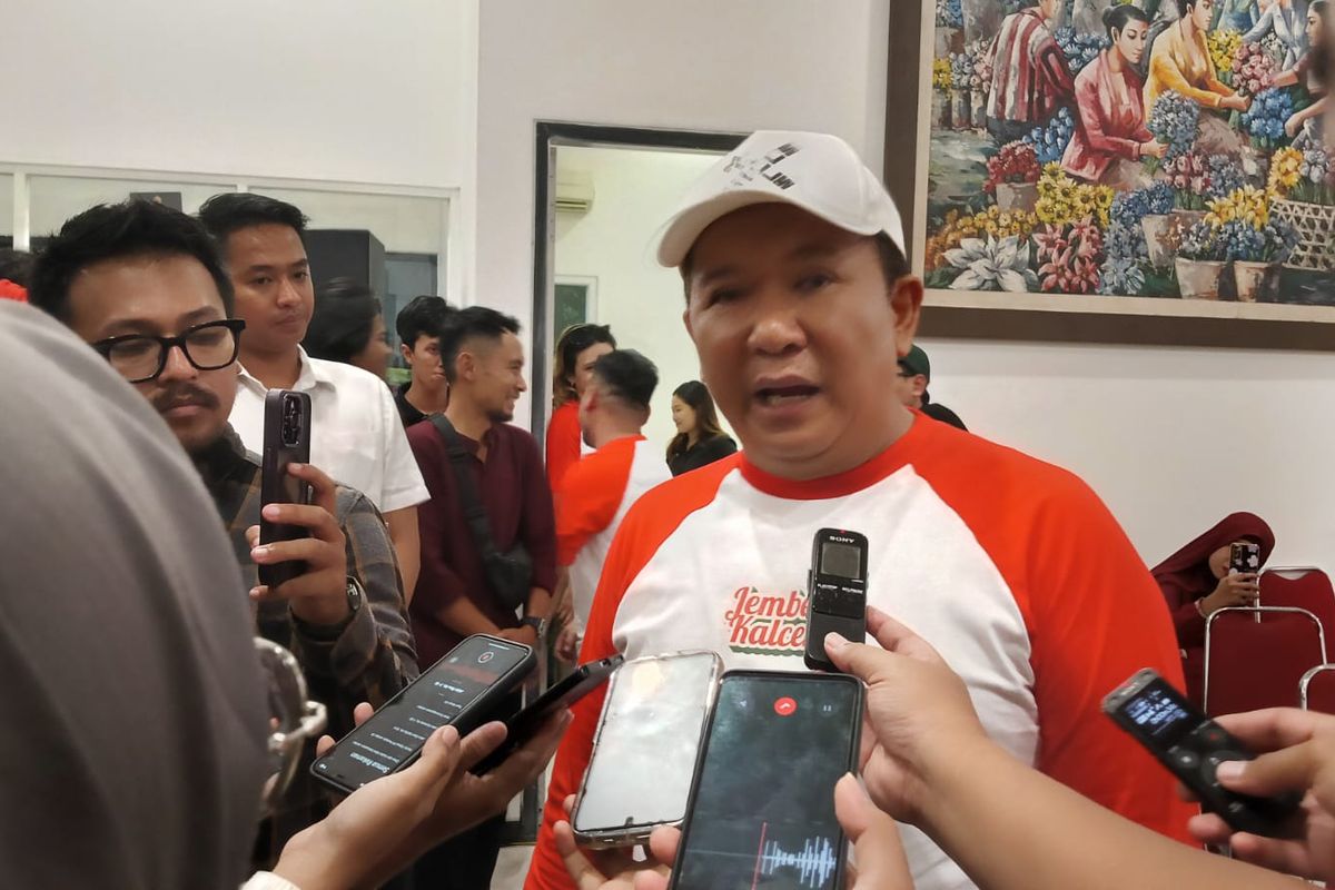 Calon bupati Jember nomor urut 01 Hendy Siswanto 