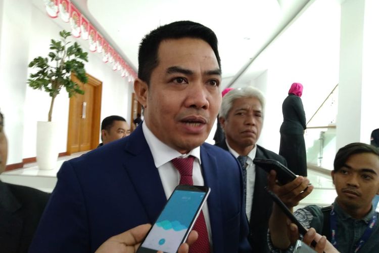 Ketua DPD Partai Gerindra Kalimantan Timur Andi Harun saat diwawancarai awak media di Kantor DPRD Samarinda, Kamis (30/1/2020). 