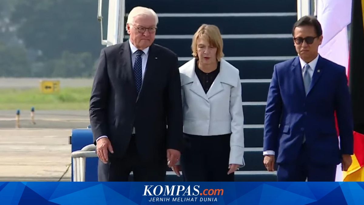 Presiden Jerman dan ibu negara tiba di Jakarta untuk kunjungan resmi