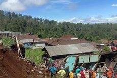 Talud Ambrol, 8 Warga Terluka, 2 Rumah dan Tenda Hajatan Rusak