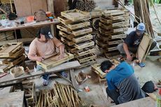 Dibuat Tanpa Logam, 40.000 Nampan Bambu Asal Kulonprogo Dikirim ke Belanda
