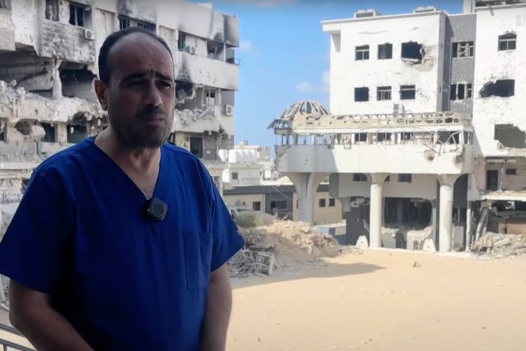 Meski RS Al Shifa Rata dengan Puing, Dokter Gaza Terus Layani Pasien