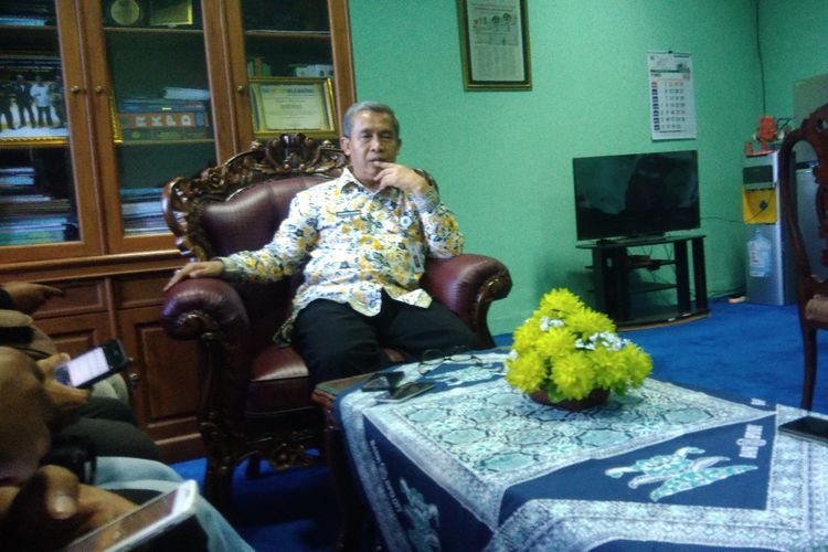 Wakil Bupati Gunungkidul Immawan Wahyudi ditemui di Kantornya Kamis (23/5/2019)