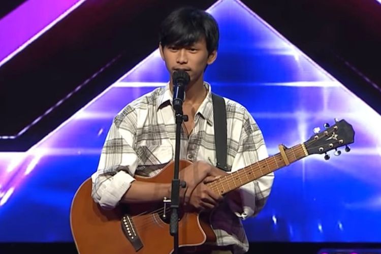 Danar Widianto saat berada di panggung X Factor Indonesia 2021