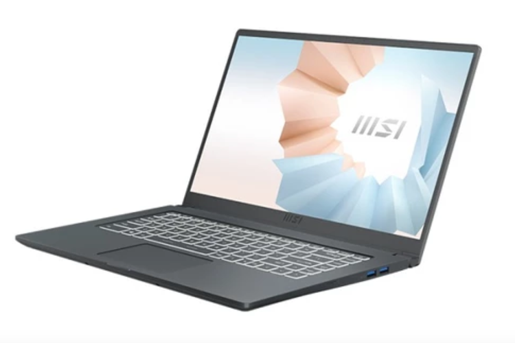 Ilustrasi laptop harga Rp 8 jutaan, MSI MODERN 15 A5M-269ID.