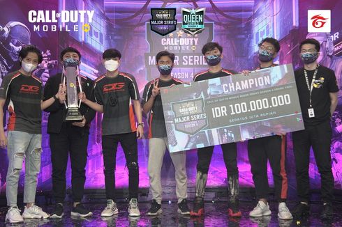 Juara Major Series Season 4, DG Esports Wakil Indonesia di Turnamen Regional CDOM Garena Invitational