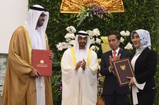 Pertemuan Jokowi dan Pangeran Abu Dhabi Hasilkan MoU Senilai Rp 136 Triliun