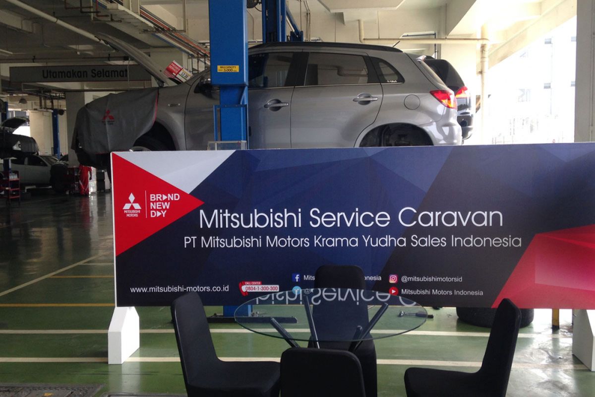 Program baru Mitsubishi Service Caravan.